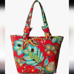 Vera Bradley Women's Cotton Hadley East West RUMBA RED Tote Bag